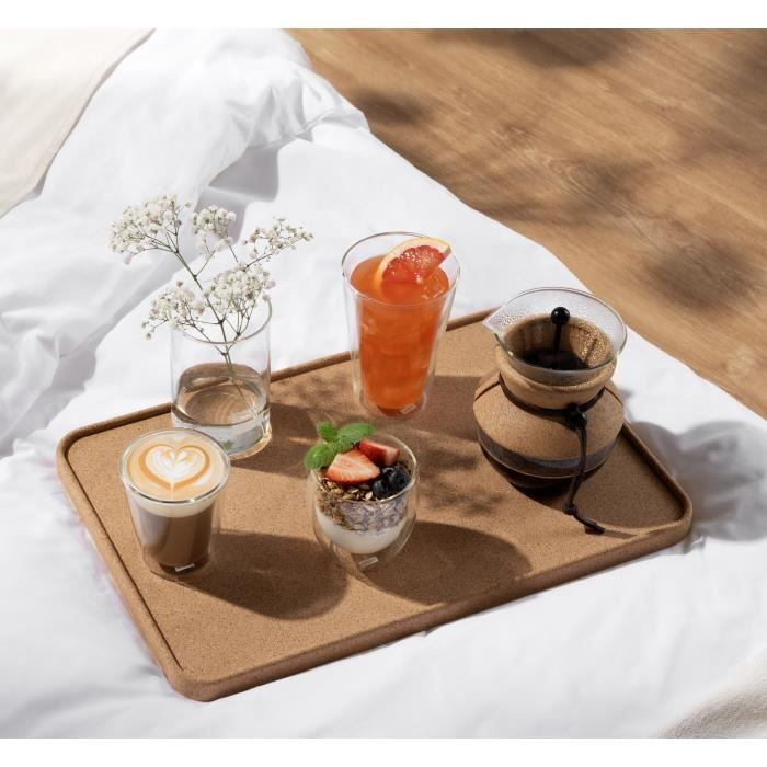 Set of 6 thermo glasses - BODUM - Canteen - Double wall - 0.4 l - Transparent