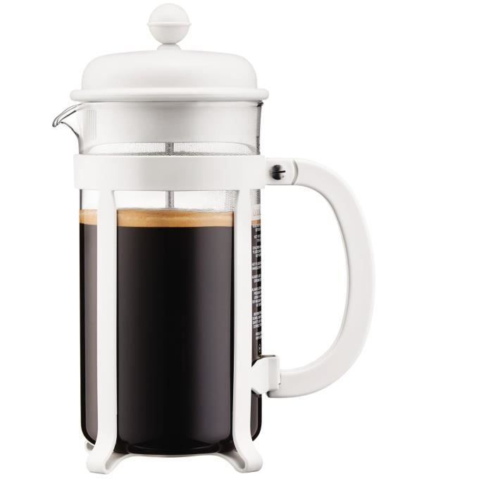 Bodum Coffee Maker - JAVA French Press - 1 L - White