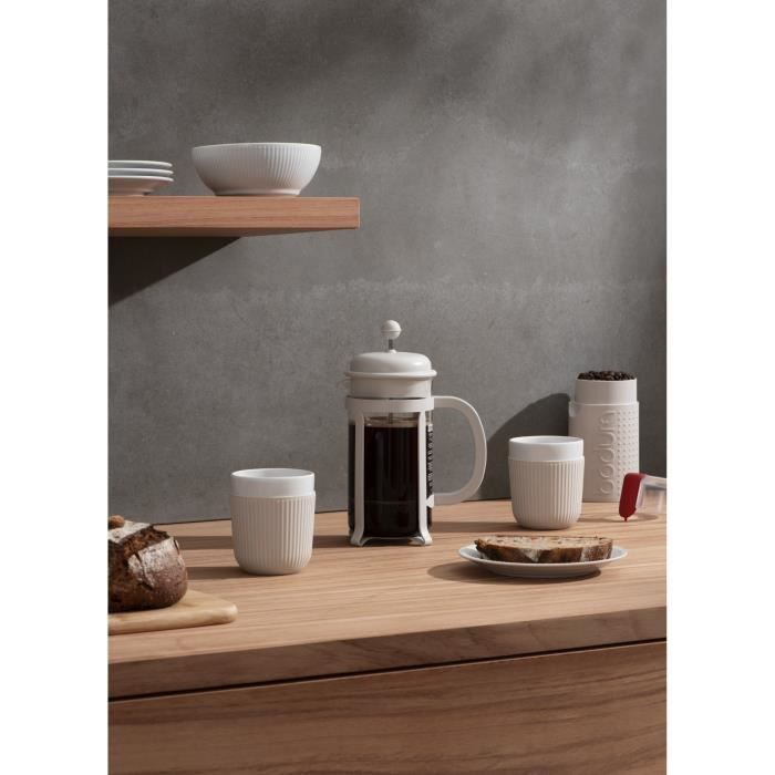 Bodum Coffee Maker - JAVA French Press - 1 L - White