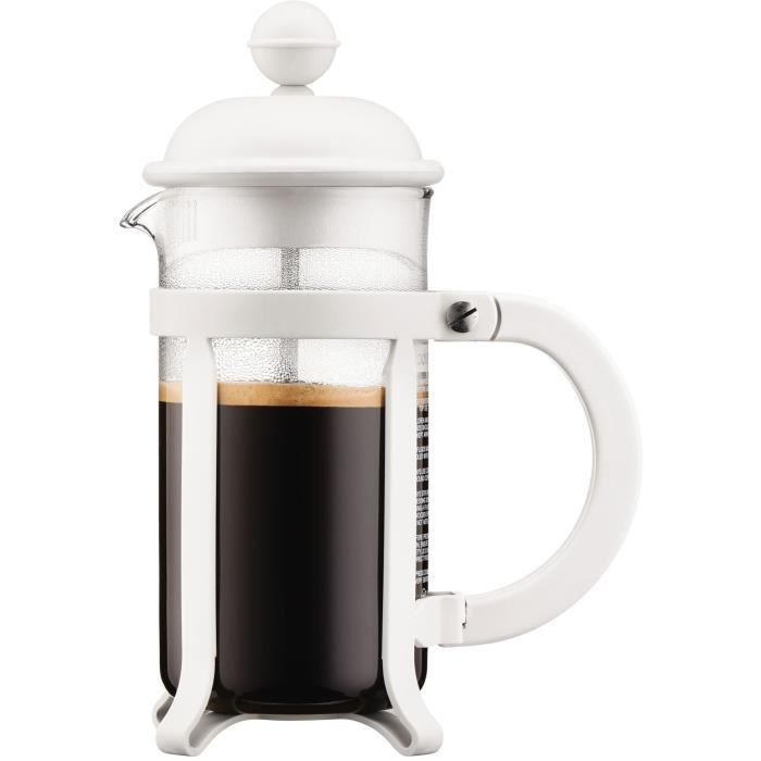 Bodum French Press Coffee Maker - JAVA - 3 Cups - 0.35 L - Cream White
