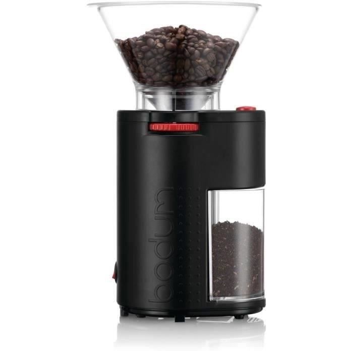 BODUM Bistro Electric Coffee Crusher - Stainless Steel Wheel
