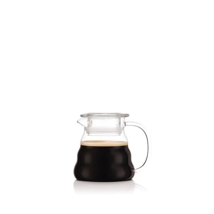 MELIOR Coffee Maker, Permanent Stainless Steel Mesh Filter, 5 Cups, 0.6 L