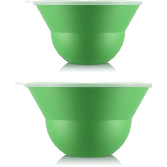 BODUM - Set of 2 Salad Bowls - Topee - 3 L and 4.9 L - Apple