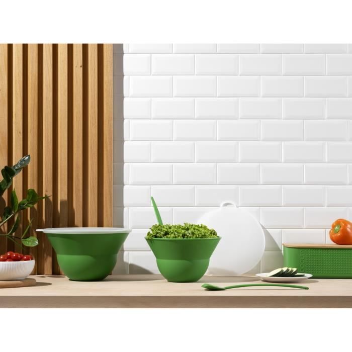 BODUM - Set of 2 Salad Bowls - Topee - 3 L and 4.9 L - Apple