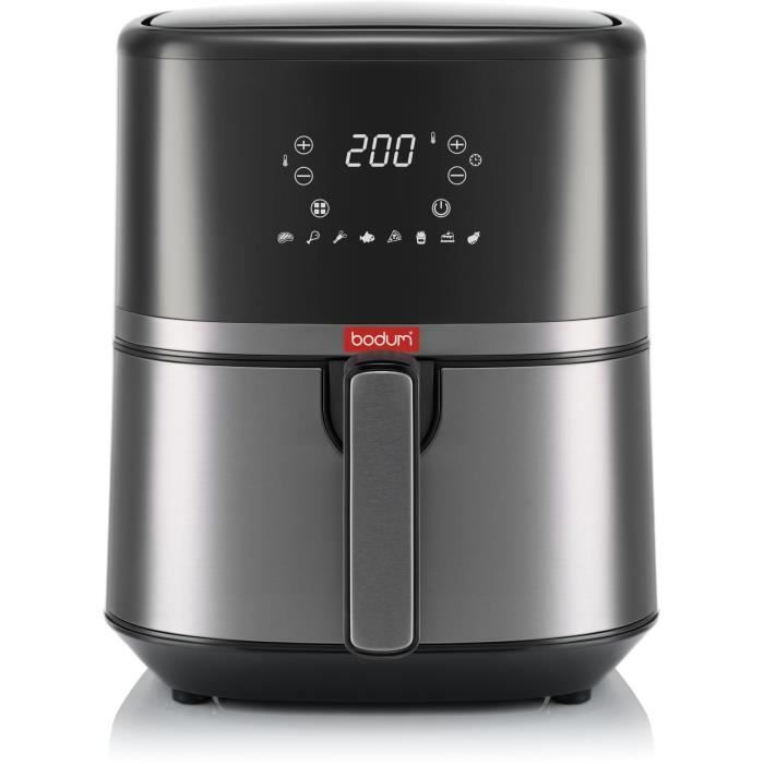 Friteuse sans huile - BODUM - 4,5L - 1500 W - Noir