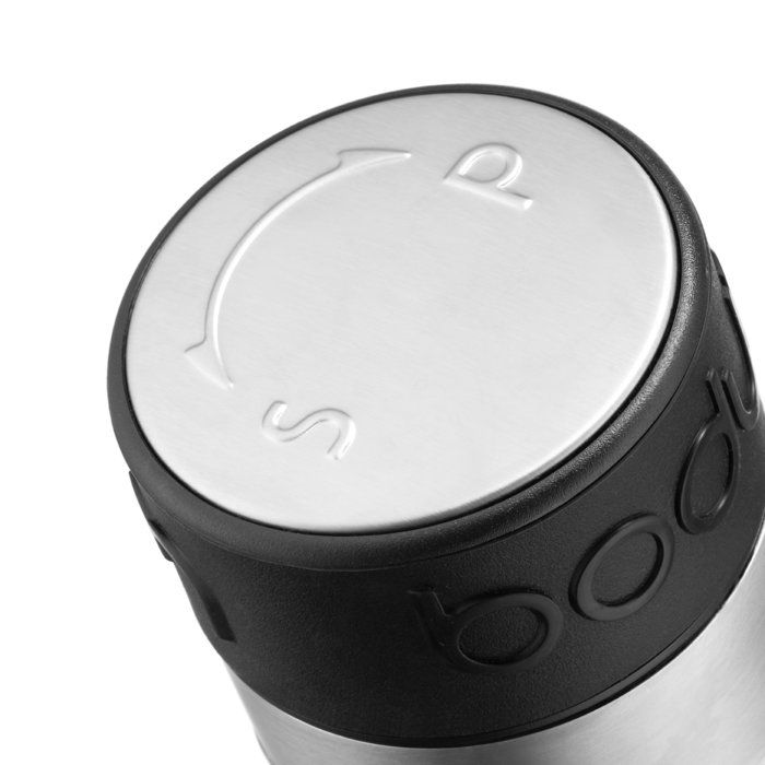Bodum Twin Salt & Pepper Grinder Black 727015046716