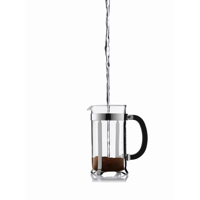 BODUM French Press Coffee Maker - CHAMBORD - 12 Cups - 1.5 L - Stainless Steel