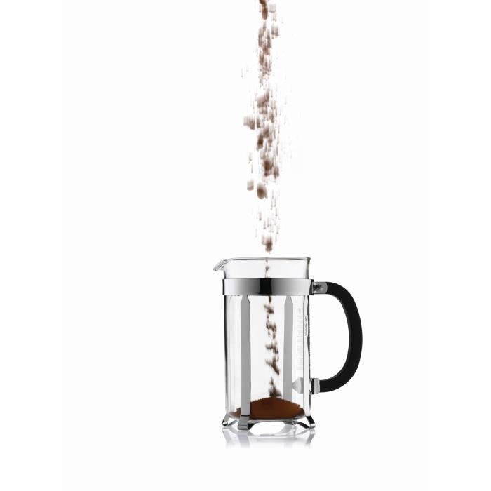BODUM French Press Coffee Maker - CHAMBORD - 12 Cups - 1.5 L - Stainless Steel