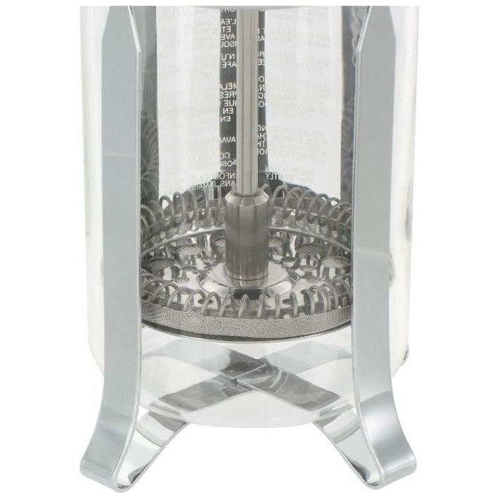 BODUM French Press Coffee Maker - CHAMBORD - 8 Cups - 1.0 L - Stainless Steel