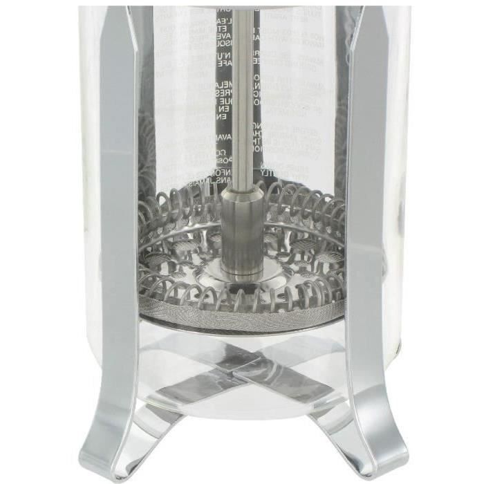 BODUM CHAMBORD French Press Coffee Maker, 4 Cups, 0.5 L, Stainless Steel