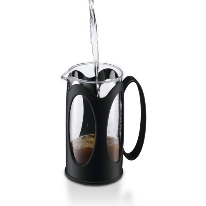 BODUM French Press Coffee Maker - KENYA - 3 Cups - 0.35 L - Black