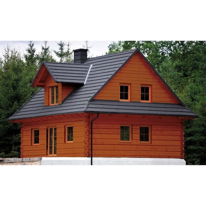 Bondex 2-in-1 High Protection Wood Stain - Satin Teak - 5 L