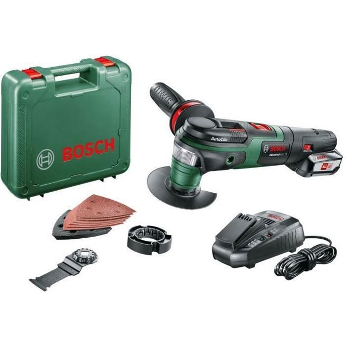 Bosch AdvancedMulti 18 Cordless Multi-Tool with Accessory Set