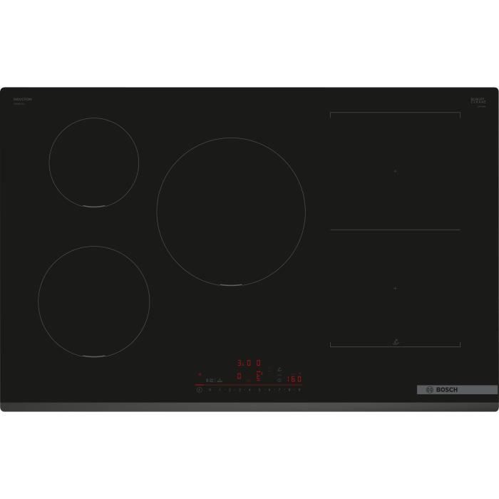 Bosch Induction Hob - 5 Burners - W80 x D52 cm - PVW831HC1E