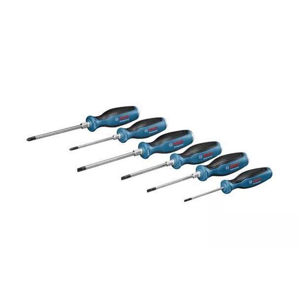 Bosch Professional Flathead Screwdriver Set - 6 Pieces