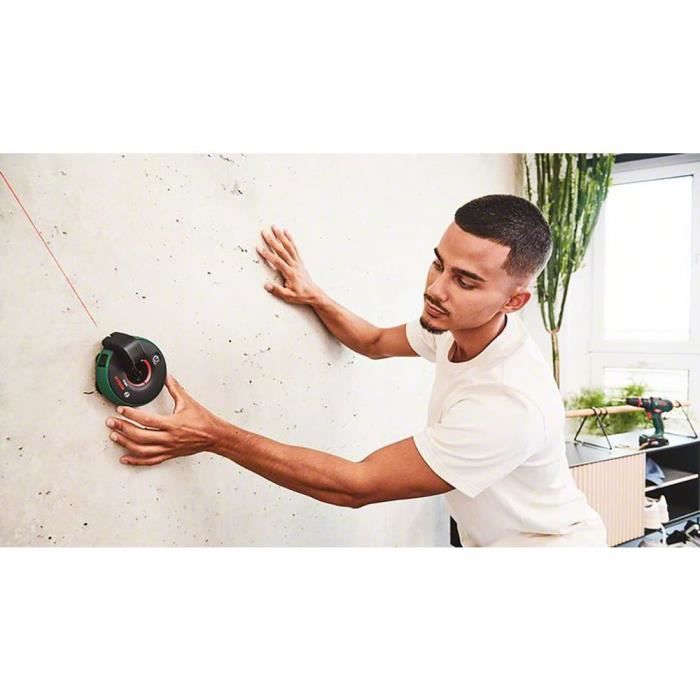 Bosch Atino Line Laser Meter - Innovative Tool for Quick and Easy Fixing and Leveling