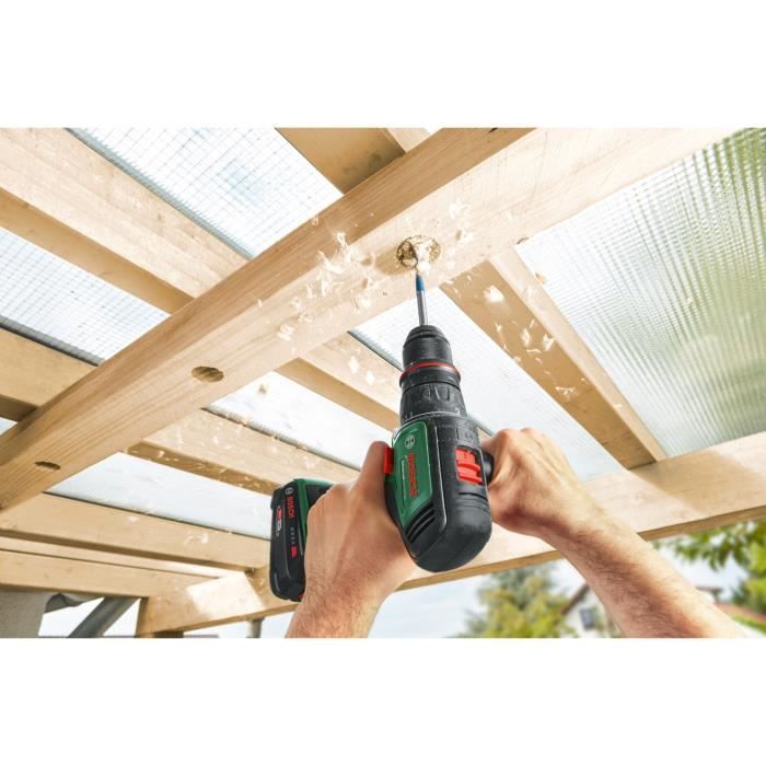 AdvancedDrill Drill/Driver - 18V-80 - 2 x 2.5 Ah Batteries - Removable Metal Chuck - Cordless