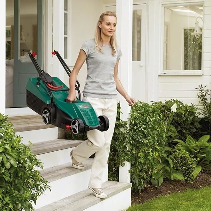 Bosch EasyRotak 32V-26 Corded Lawn Mower - 1200W