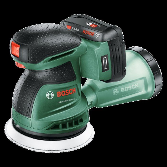Bosch UniversalOrbit 18V 20 Cordless Random Orbit Sander - 18V - 125 mm