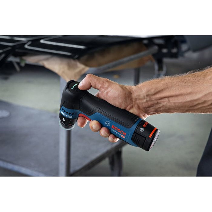 BOSCH PROFESSIONAL GEX 12V-32 Cordless Random Orbital Sander - 12V - Includes 2 Sanding Pads 12V-77