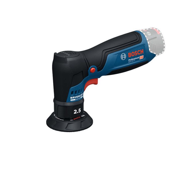 BOSCH PROFESSIONAL Cordless Random Orbital Sander - GEX 12V-77 - 12V - 77 mm - 3,000 - 8,000 rpm