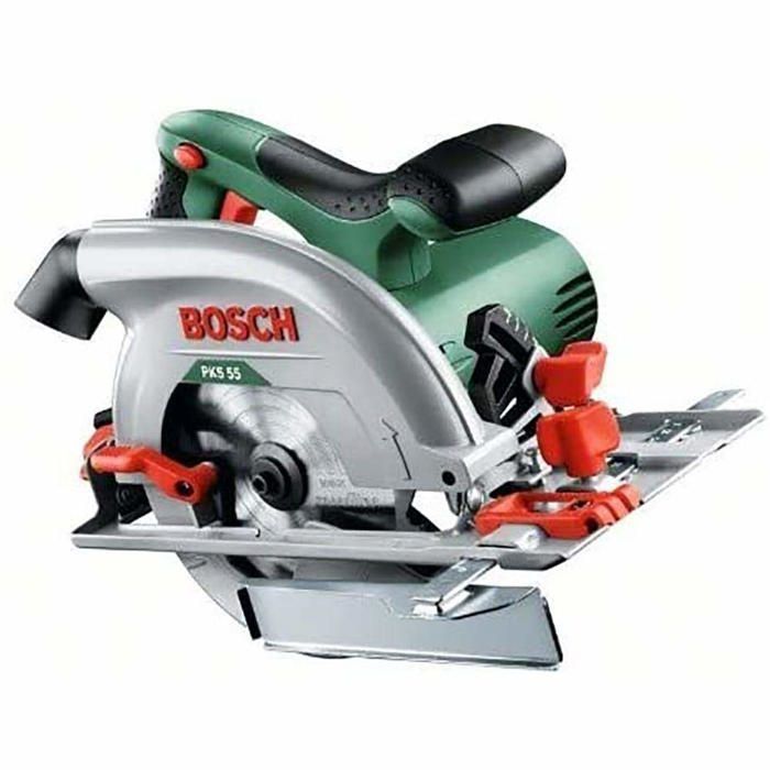 Bosch Circular Saw - PKS 55 - 1200W - Corded - Cutting Depth 38 mm