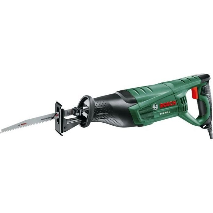 Bosch Saber Saw - PSA 900 E - Includes 1 Wood Blade and 1 Wood/Metal Blade