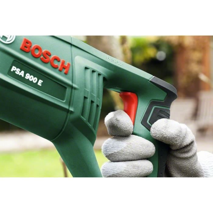 Bosch Saber Saw - PSA 900 E - Includes 1 Wood Blade and 1 Wood/Metal Blade
