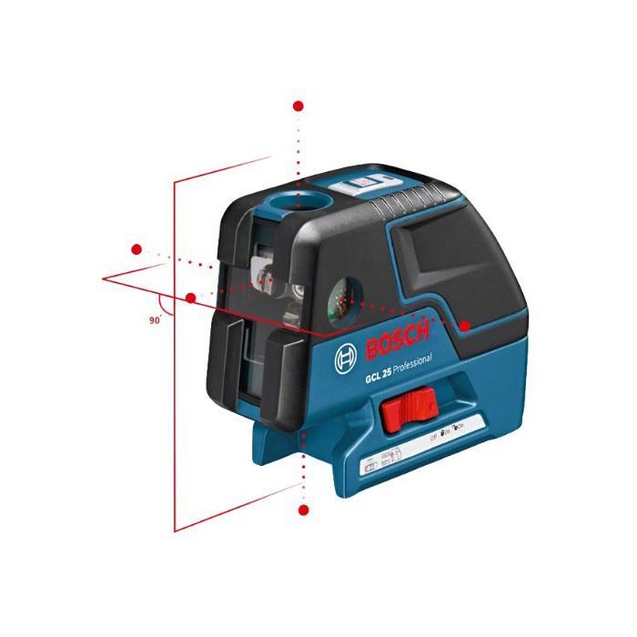 BOSCH TOOLS Laser Level GCL 25 Professional - 2 mm Accuracy