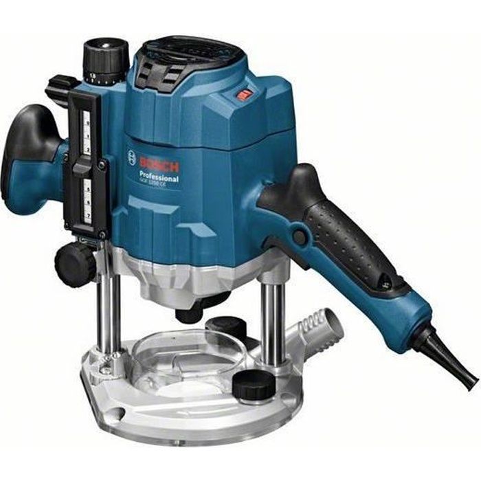 Bosch Professional GOF 1250 CE Router, with open-end wrench, 1250W - 0601626000