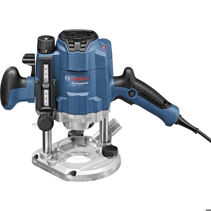 Bosch Professional GOF 1250 CE Router in L-BOXX with 1/10 mm bearings - 0601626001