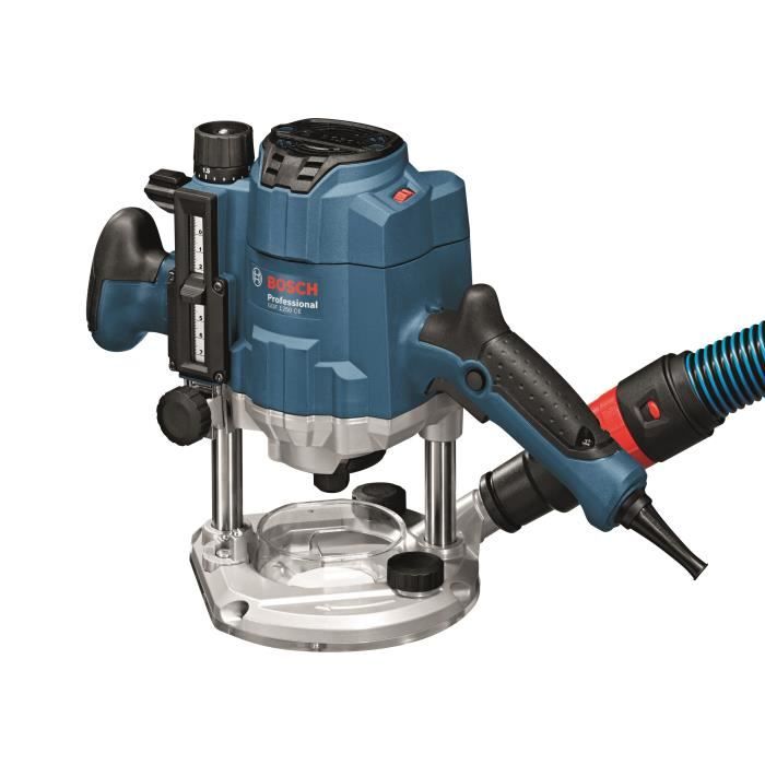 Bosch Professional GOF 1250 CE Router in L-BOXX with 1/10 mm bearings - 0601626001