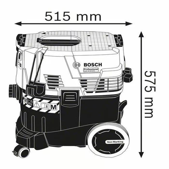 BOSCH Wet and Dry Vacuum Cleaner 1380W 35 L - 06019C31W0
