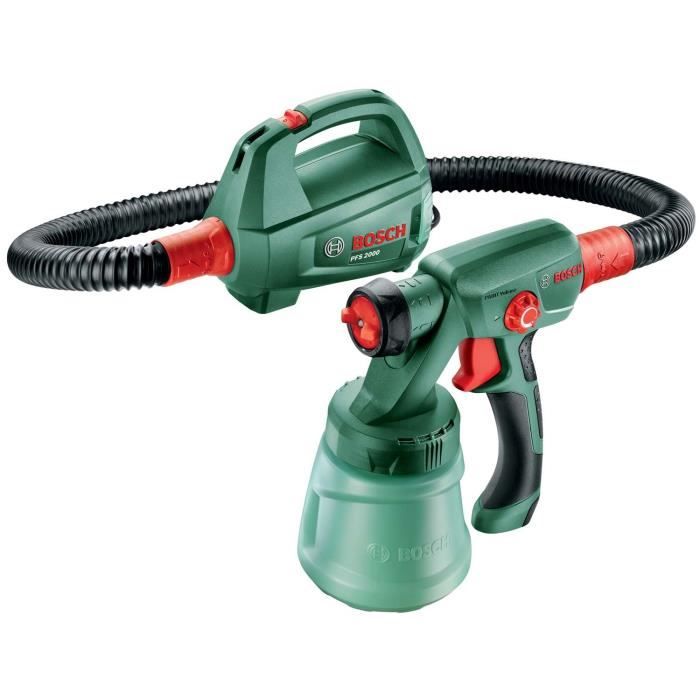 BOSCH PFS 3000-2 650W Paint Sprayer - Low Pressure - Indoor/Outdoor