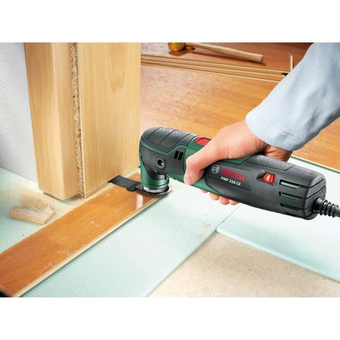Bosch PMF 220 CE Multifunction Tool (220W, with Accessories, Starlock Interface)