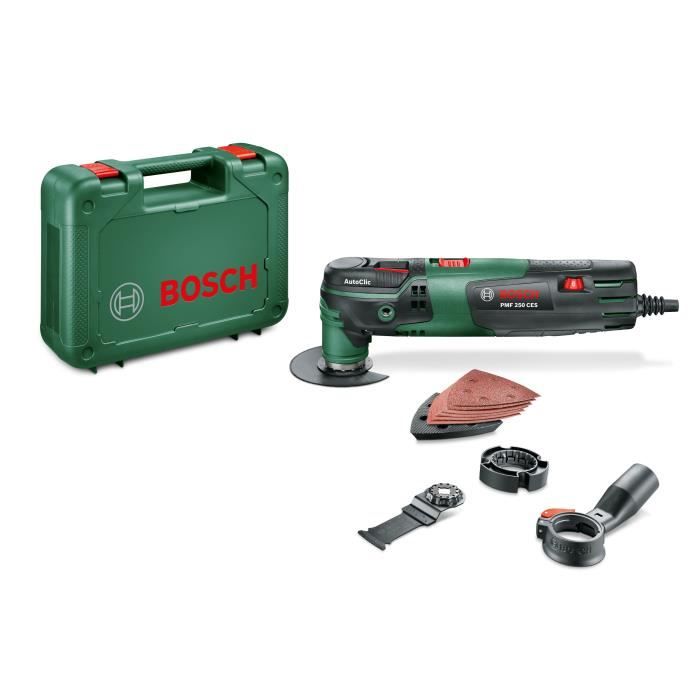 Bosch Multi-Tool - PMF 250 CES - Corded 250W - Auto-Click Function