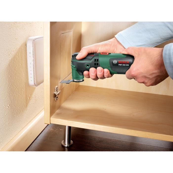 Bosch Multi-Tool - PMF 250 CES - Corded 250W - Auto-Click Function