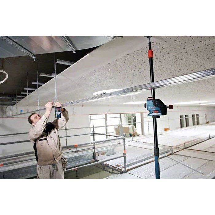 Cellule de réception - BOSCH - LR 7 PROFESSIONAL - Détection laser - Zone de 8 cm - Portée 50 m