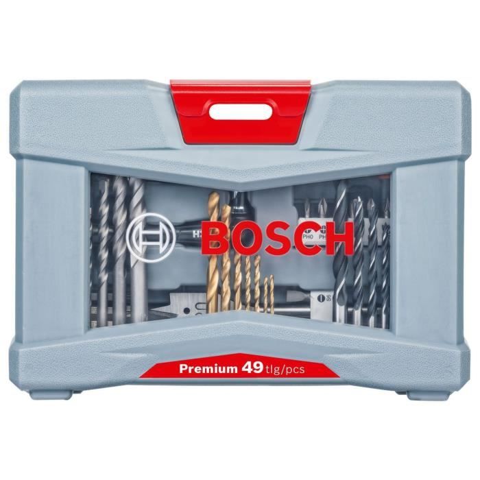 Premium 49-piece Accessory Set for Drilling and Screwdriving - BOSCH