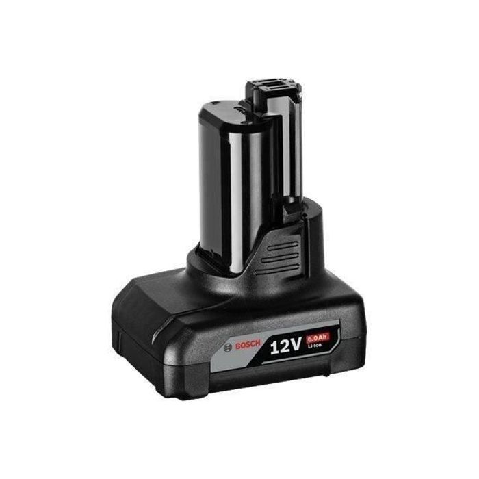 Bosch Professional 12V Battery 6.0Ah - Li-ion - Long Run Time - Black