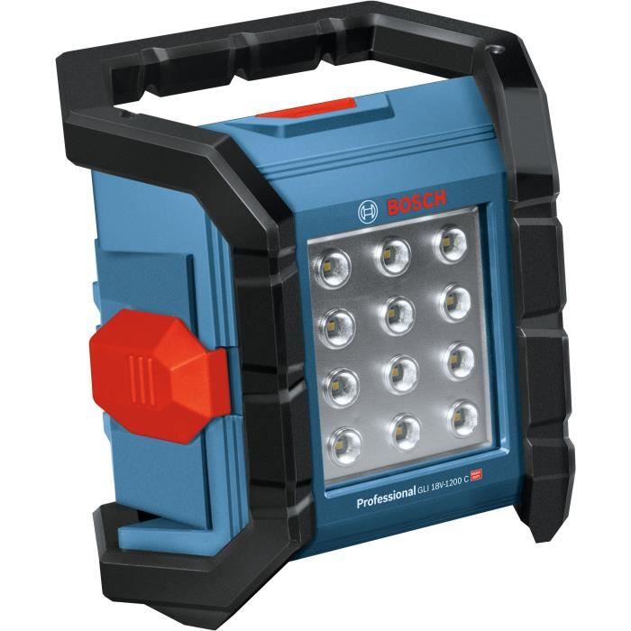 Bosch Professional GLI 18V-1200 C Cordless Work Light - 1200 Lm LED - 18 V - Blue