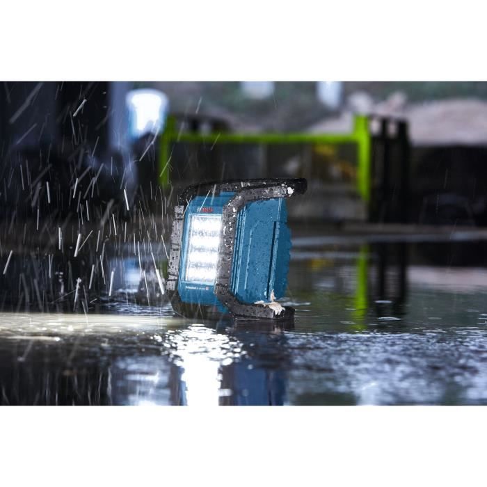 Bosch Professional GLI 18V-1200 C Cordless Work Light - 1200 Lm LED - 18 V - Blue