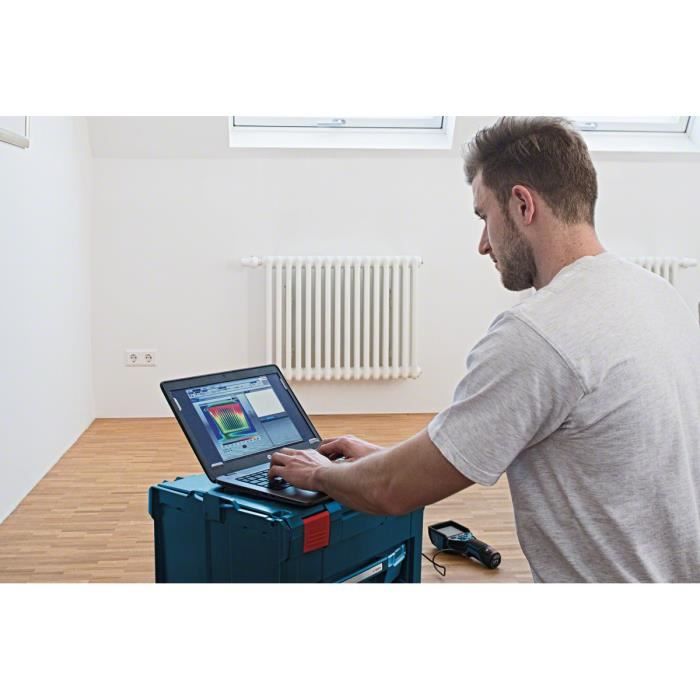 Bosch GTC 400 C Professional Thermal Imaging Camera + 2Ah Battery + Charger in L-BOXX - 0601083101
