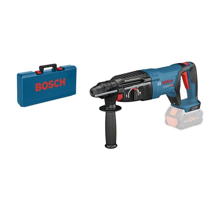 BOSCH GBH 18V-26 D Cordless SDS+ Rotary Hammer - 2.5J Impact Energy