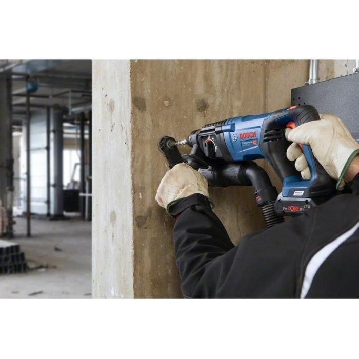 Bosch Professional GBH 18V-26 D Rotary Hammer Drill - 2.5 J Impact Energy - Brushless Motor