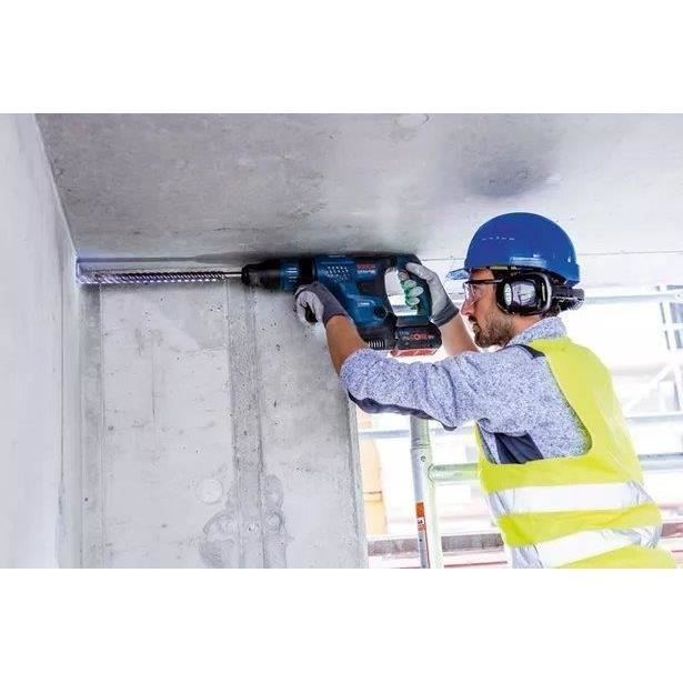 Perforateur SDS-Max Bosch Professional Biturbo 18V-36C GBH + 7J, 0-2900 cps/min (sans batterie ni chargeur) + Coffret  0611915001