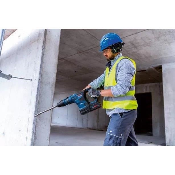 Perforateur SDS-Max Bosch Professional Biturbo 18V-36C GBH + 7J, 0-2900 cps/min (sans batterie ni chargeur) + Coffret  0611915001