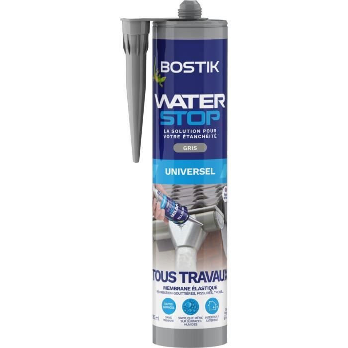BOSTIK Waterproofing Membrane - Waterstop - Leak Repair - 290 ml - Grey