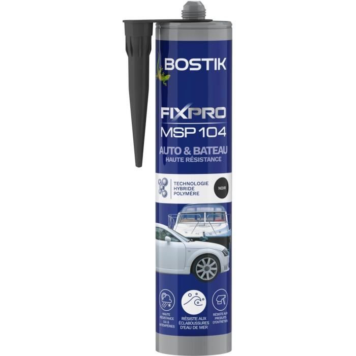 BOSTIK Automotive/Marine Sealant - Fixpro MSP 104 - Black - 290 ml