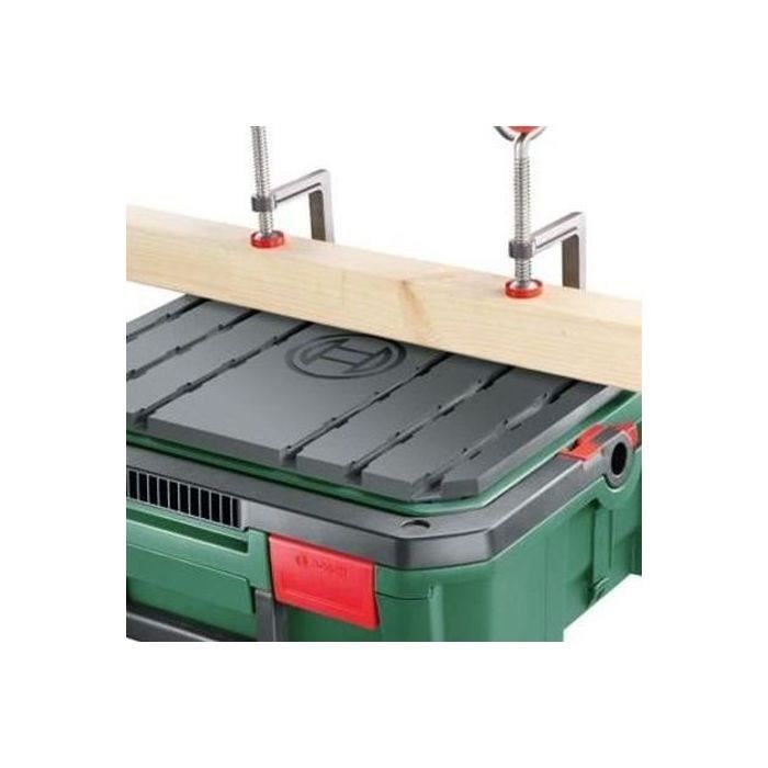 BOSCH SystemBox Storage Box - Size S + Sawing Workbench